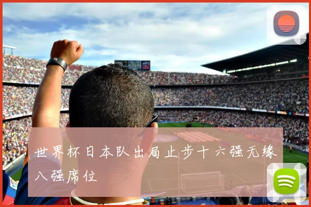 世界杯日本队出局止步十六强无缘八强席位