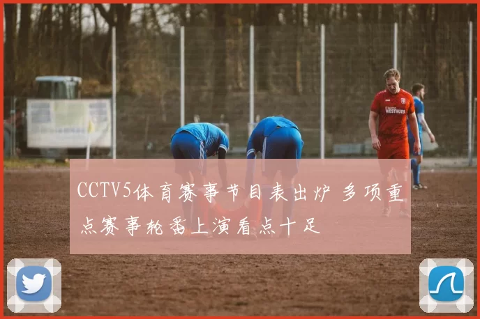 CCTV5体育赛事节目表出炉 多项重点赛事轮番上演看点十足